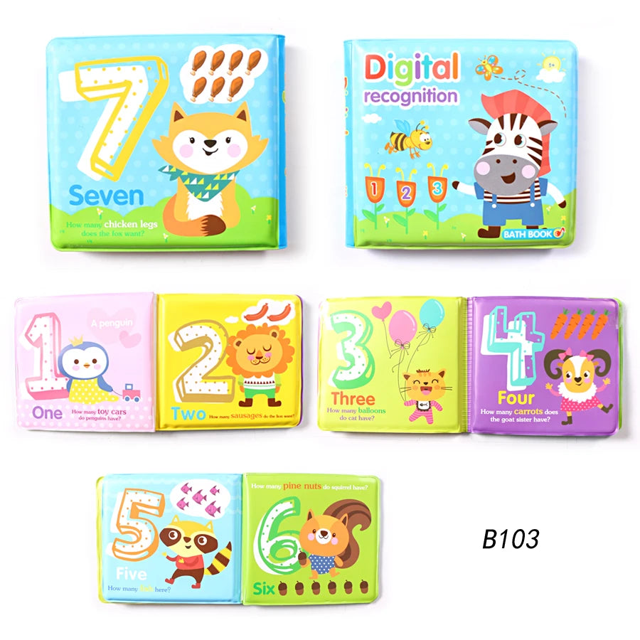 Fun Water Bath Toy and Educational Book - Your Precious Package
