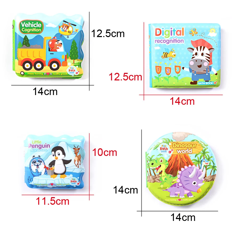 Fun Water Bath Toy and Educational Book - Your Precious Package
