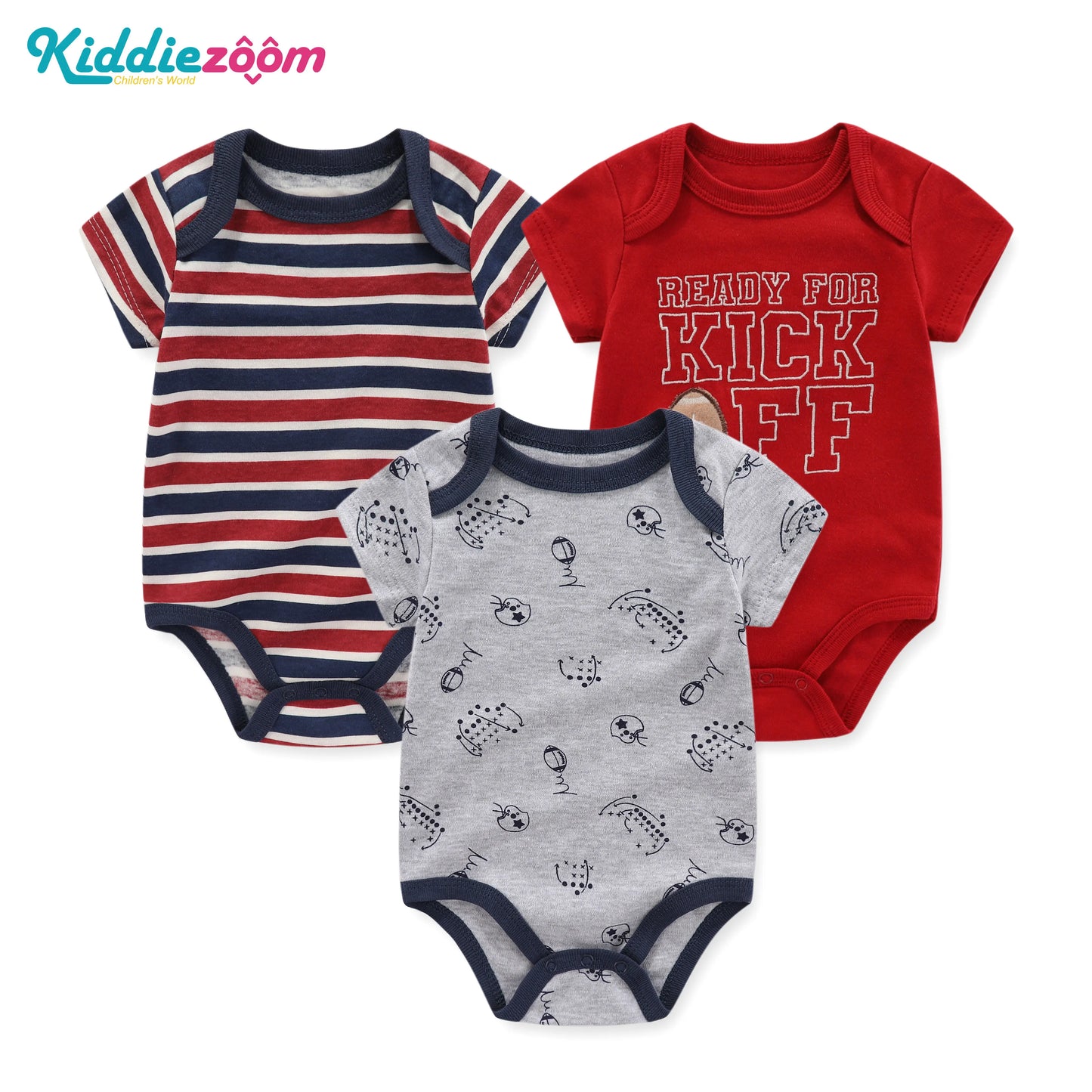 Cute Cartoon 3-Piece Baby Set - Your Precious Package