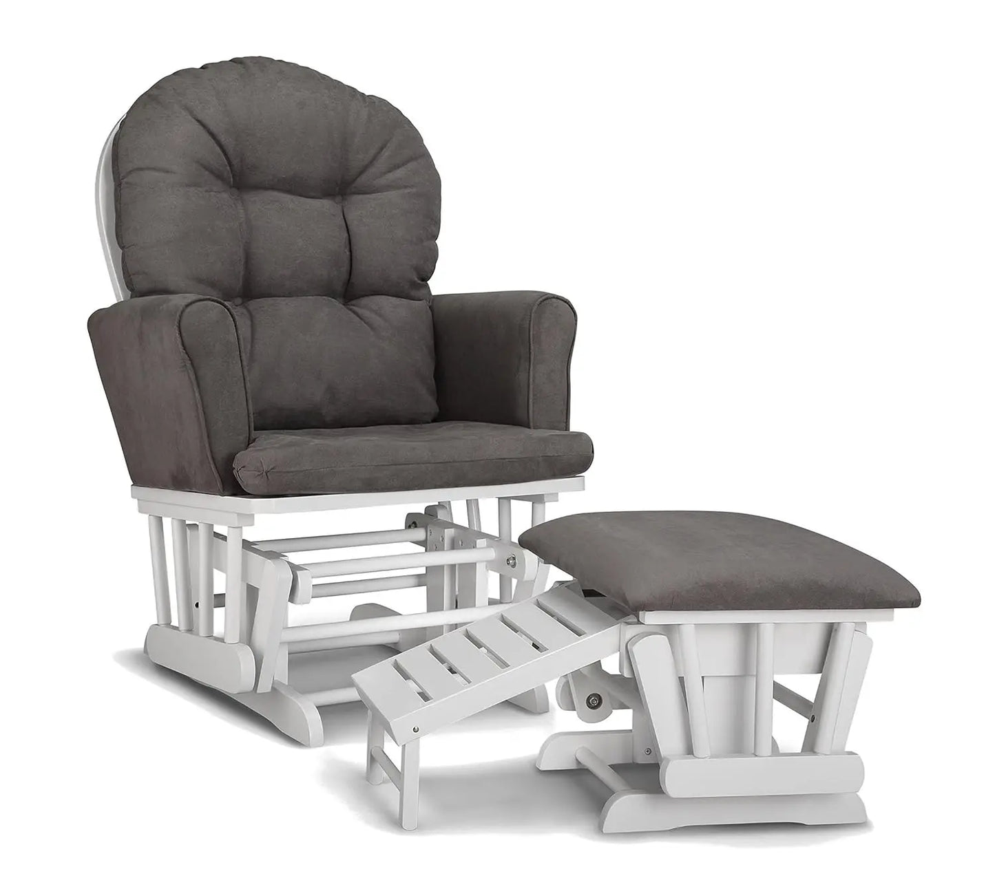 Parker Semi-Upholstered Glider And Nursing Ottoman - Your Precious Package