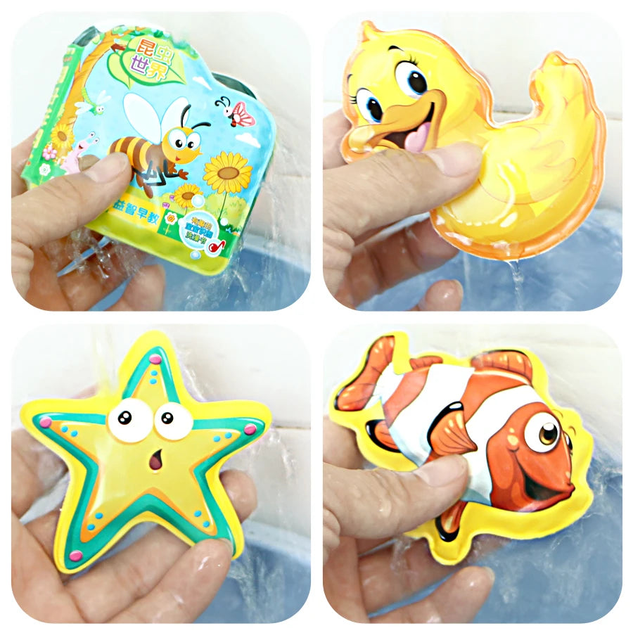 Fun Water Bath Toy and Educational Book - Your Precious Package