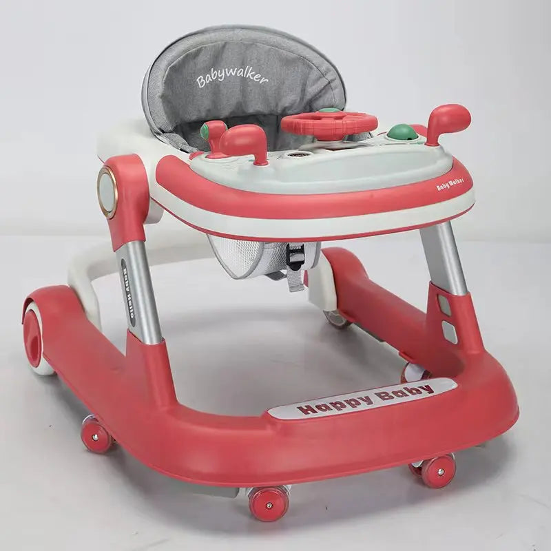 2 in 1 Toddler Walker: Removable Tray, Musical, Foldable, 6-18 Months - Your Precious Package