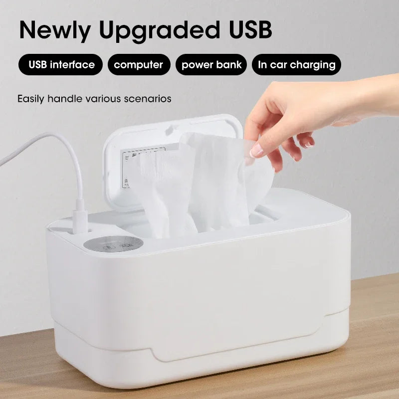 Baby Wipe Warmer, USB Charge - Your Precious Package