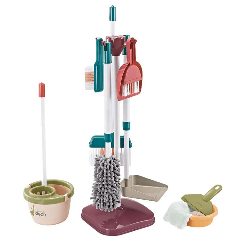 Pretend Cleaning Kit: Broom, Mop, Duster - Your Precious Package