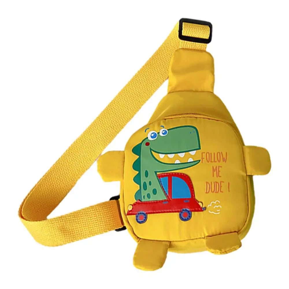 Toddler Dinosaur Sling Backpack - Waterproof Crossbody Daypack for Kids - Your Precious Package