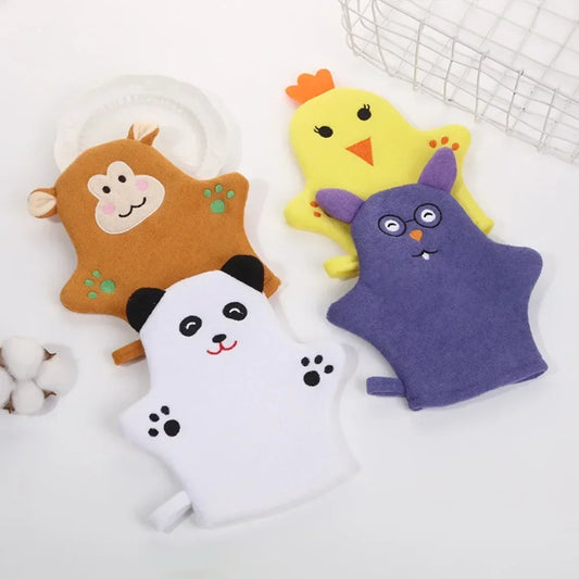 Cartoon Animal Baby Bath Gloves for Kids - Your Precious Package