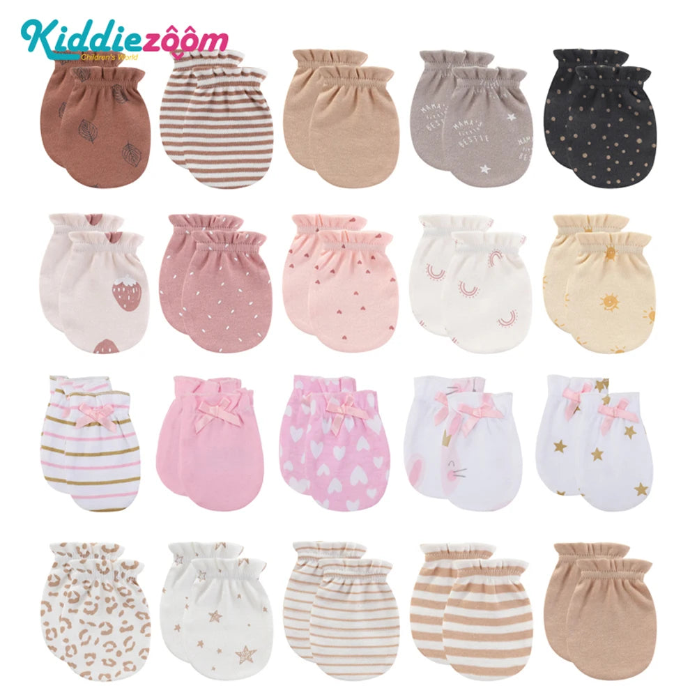 5 Pieces Baby Gloves Cotton 0-6M - Your Precious Package