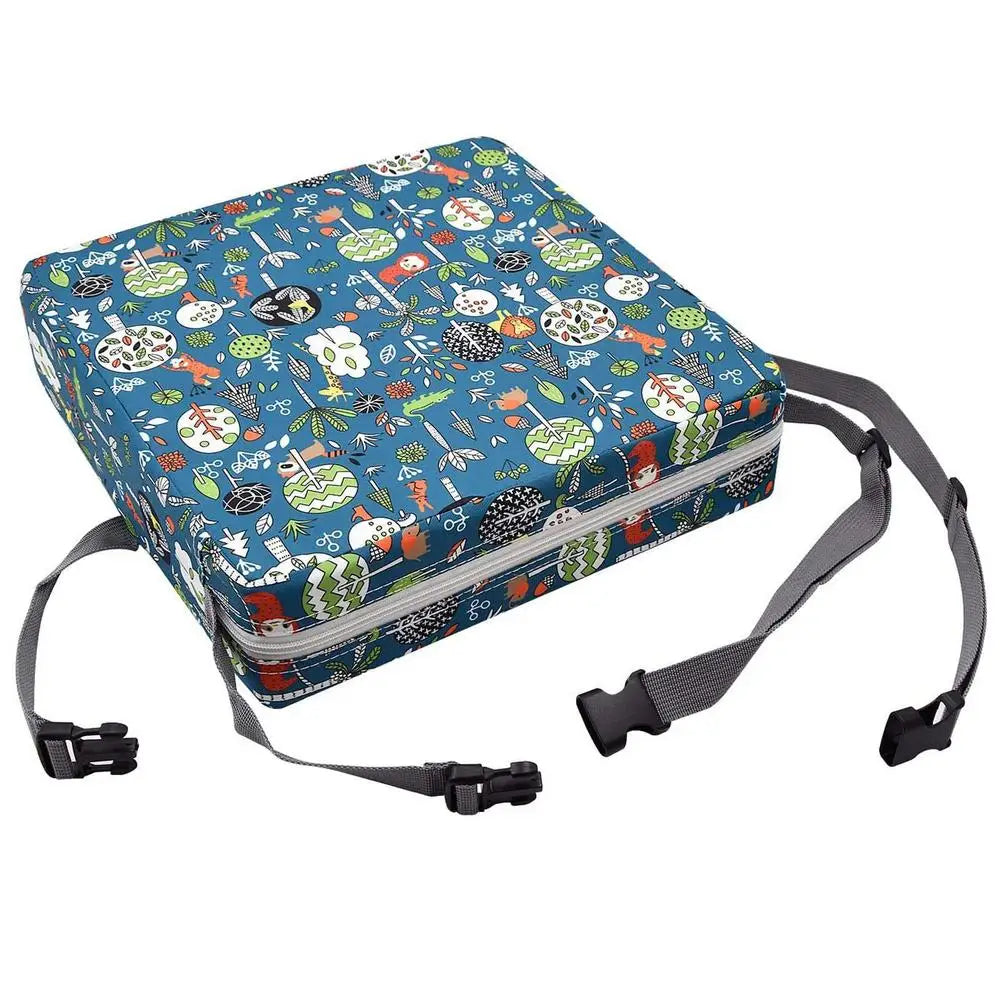 Toddler Booster Seat Cushion, Washable With 2 Adjustable Safety Straps - Your Precious Package