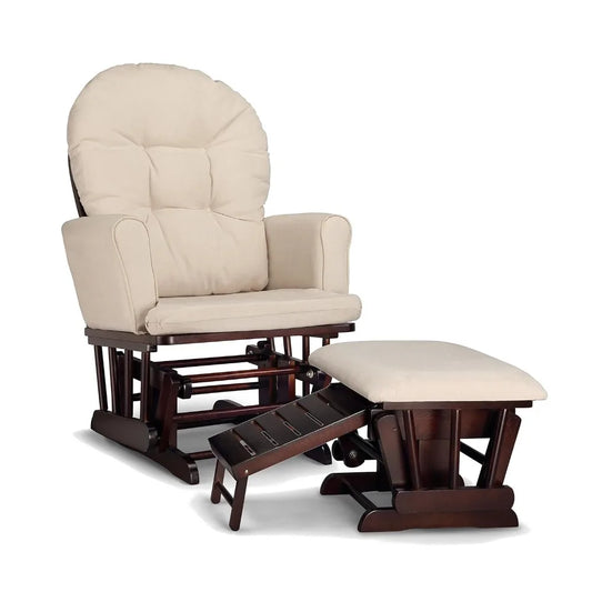 Parker Semi-Upholstered Glider And Nursing Ottoman - Your Precious Package