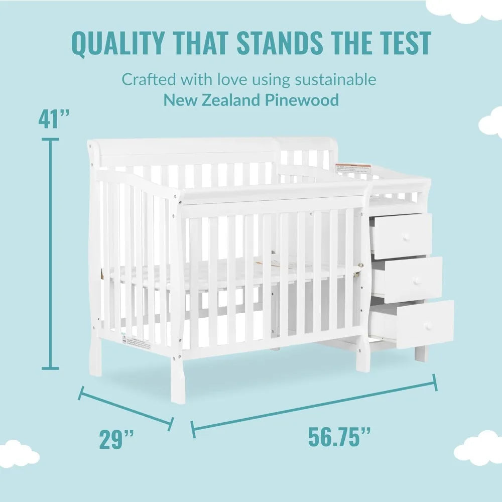 Jayden 4-in-1 Convertible Crib and Changing Table - Your Precious Package