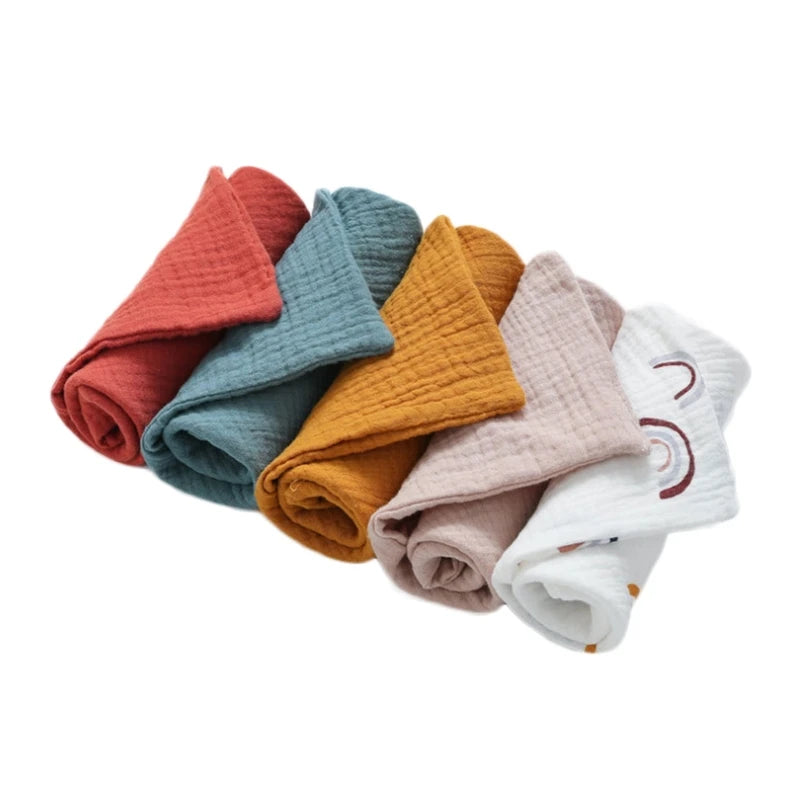 5 Piece Muslin Washcloth Set - Your Precious Package