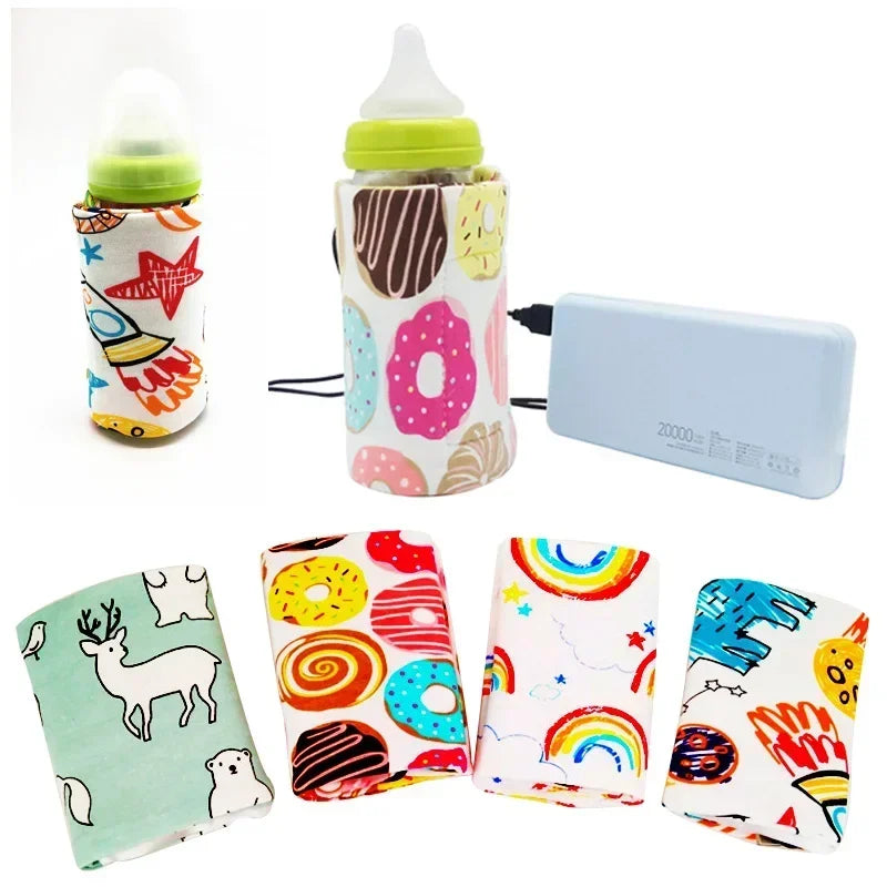 Insulated Bottle Warmer, Portable, USB Rechargeable - Your Precious Package