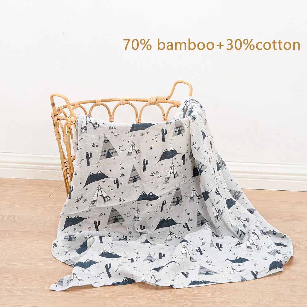 Baby Muslin Swaddle 100% Cotton, 120*110cm - Your Precious Package