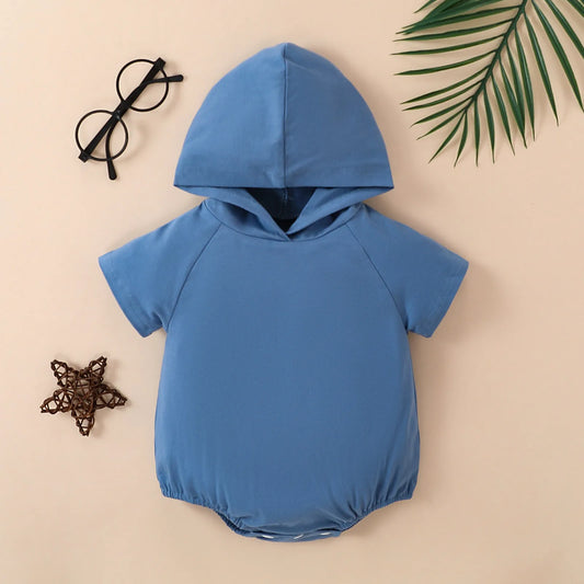 Summer Hooded Infant Boys' Rompers - Your Precious Package