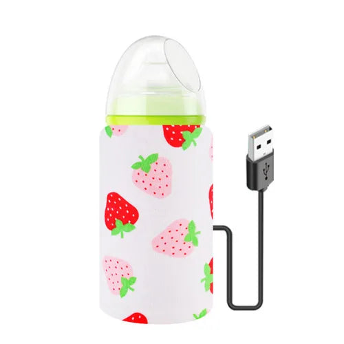 Insulated Bottle Warmer, Portable, USB Rechargeable - Your Precious Package