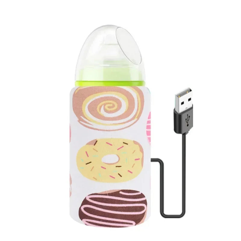 Insulated Bottle Warmer, Portable, USB Rechargeable - Your Precious Package