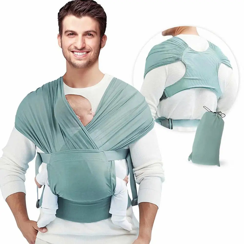 Stretchy Ergo Baby Carrier: Soft, Breathable Sling - Your Precious Package