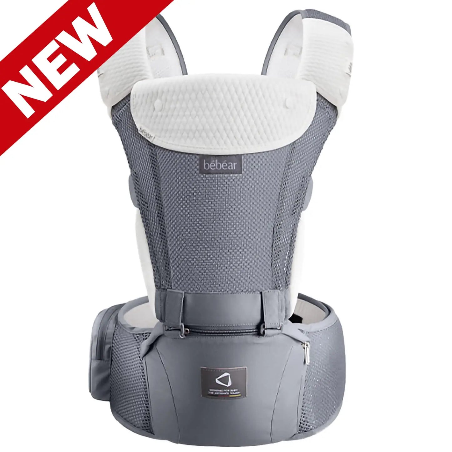 Baby Carrier: Front/Back, Hip Seat, Hood, Teething Pads - Your Precious Package