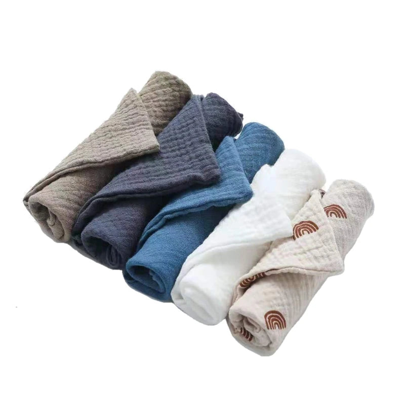 5 Piece Muslin Washcloth Set - Your Precious Package