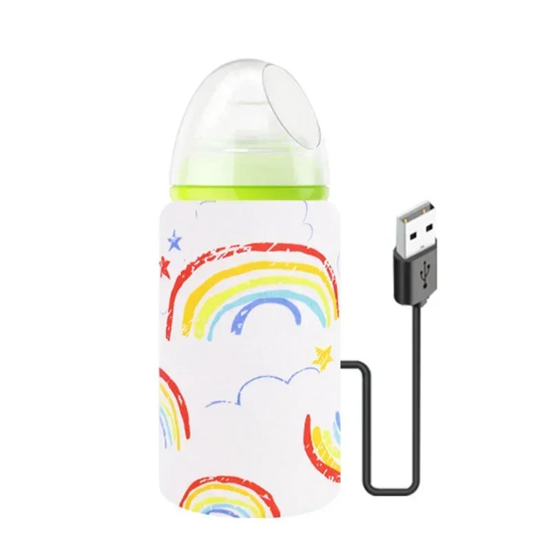 Insulated Bottle Warmer, Portable, USB Rechargeable - Your Precious Package