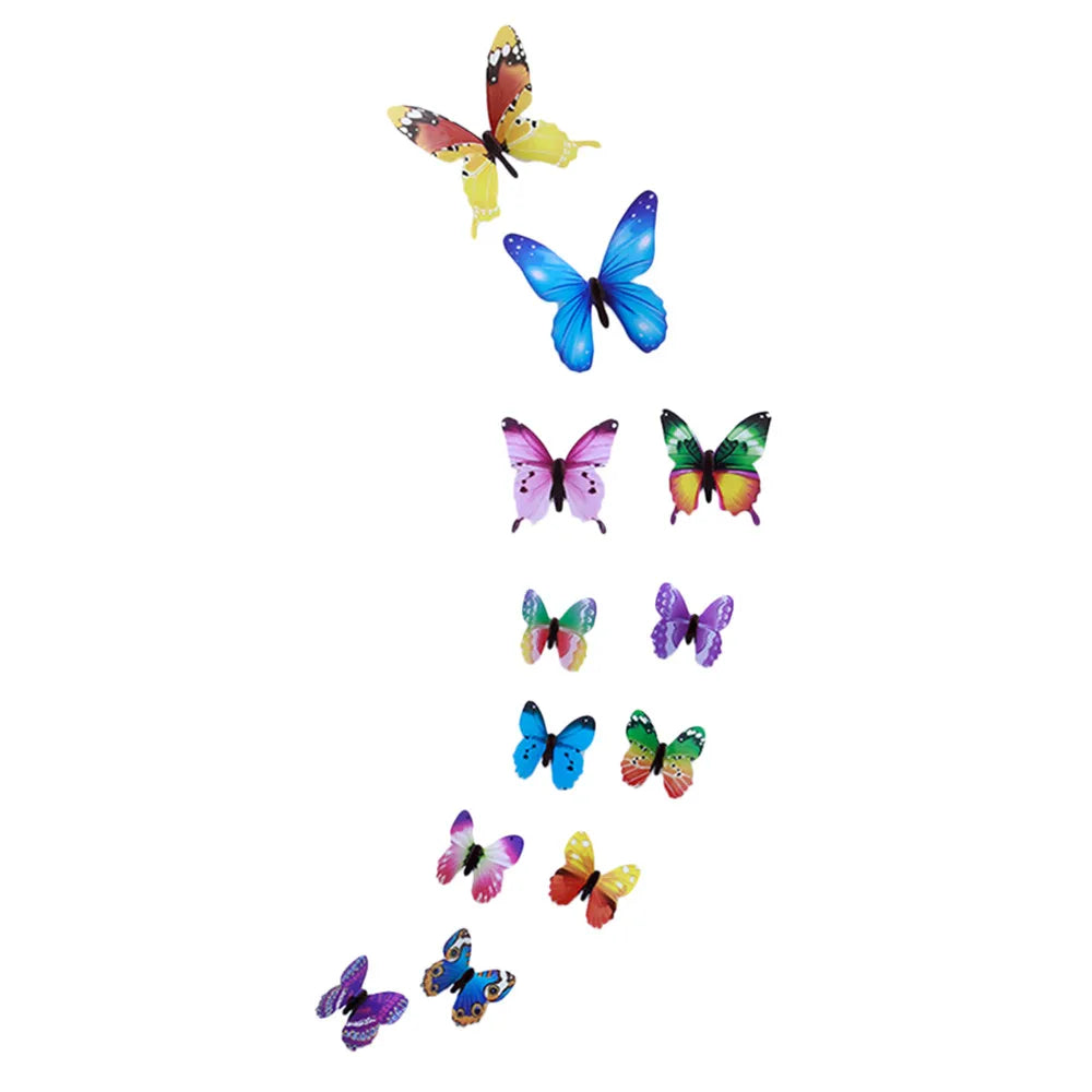 12 Pieces 3D Butterfly Wall Sticker: Glow in Dark - Your Precious Package