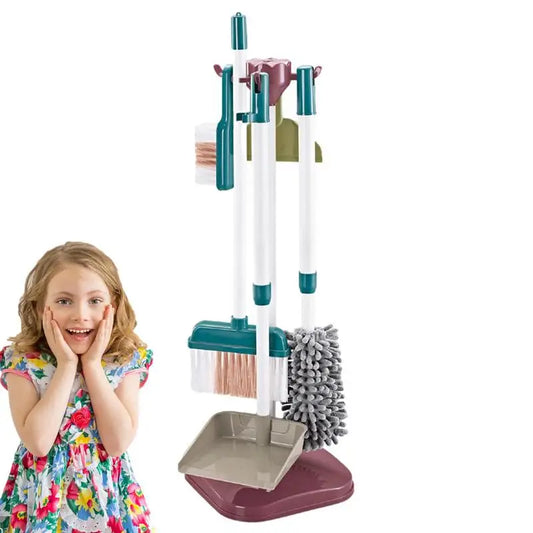 Pretend Cleaning Kit: Broom, Mop, Duster - Your Precious Package