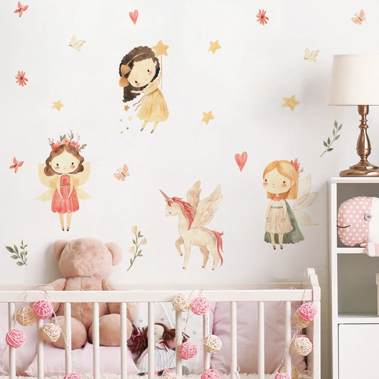 Fairy Unicorn Wall Decals for Nursery - Your Precious Package