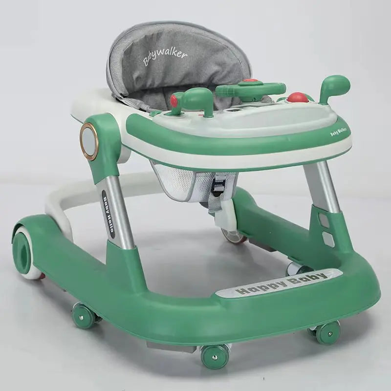 2 in 1 Toddler Walker: Removable Tray, Musical, Foldable, 6-18 Months - Your Precious Package