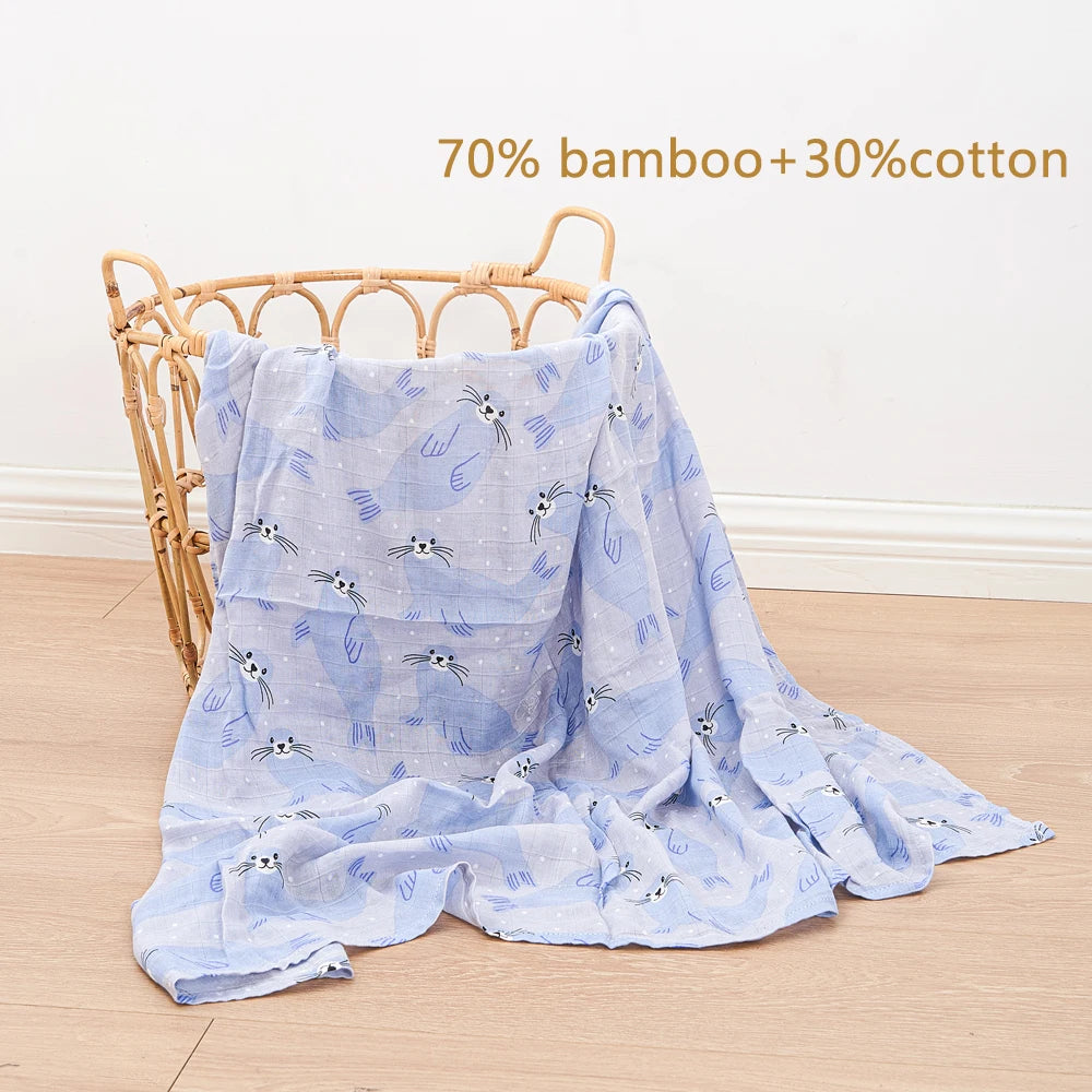 Baby Muslin Swaddle 100% Cotton, 120*110cm - Your Precious Package