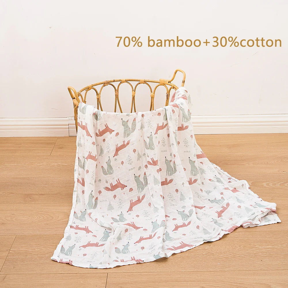 Baby Muslin Swaddle 100% Cotton, 120*110cm - Your Precious Package