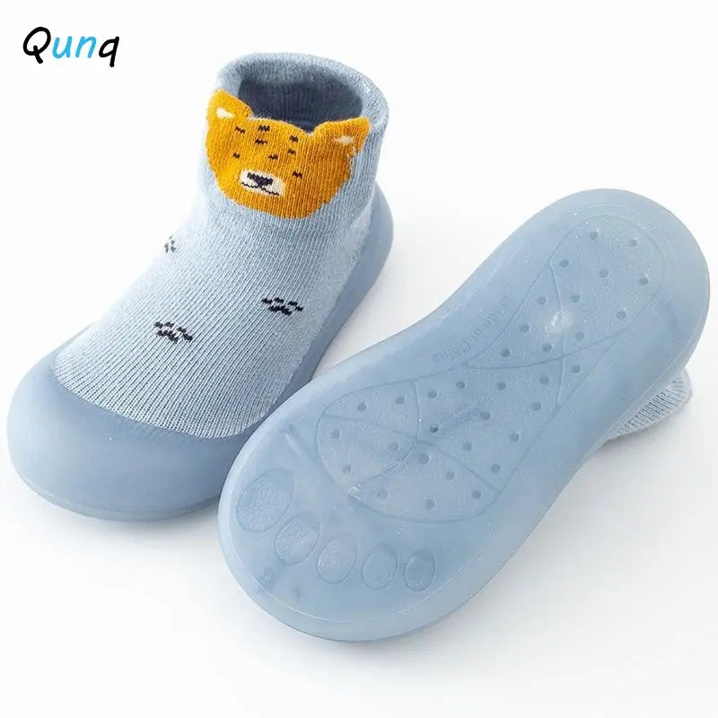 Kids Non-slip Cartoon Socks Shoes, Breathable, Warm - Your Precious Package