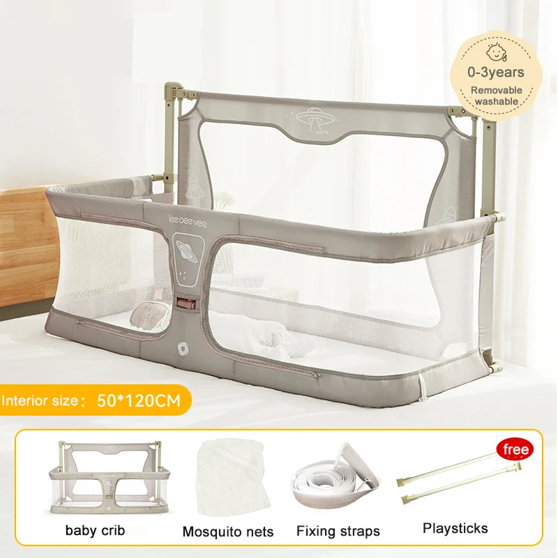 3 In 1 Baby Crib Adaptable To Bed - Your Precious Package