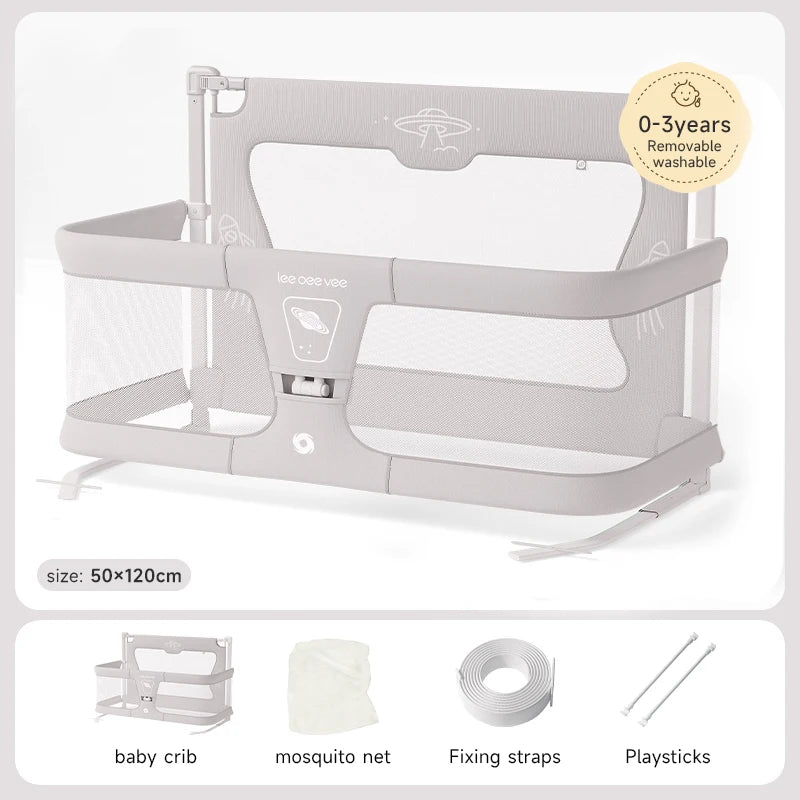 3 In 1 Baby Crib Adaptable To Bed - Your Precious Package