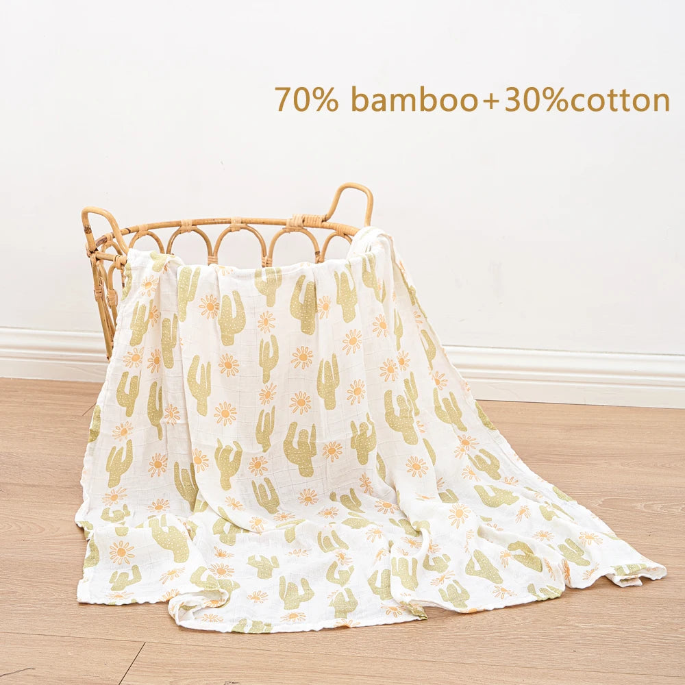 Baby Muslin Swaddle 100% Cotton, 120*110cm - Your Precious Package