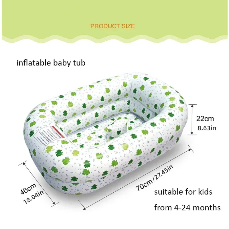 Inflatable Bathtub with Seat to Prevent Sliding - Your Precious Package