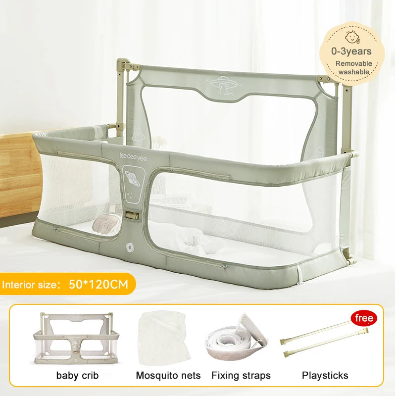 3 In 1 Baby Crib Adaptable To Bed - Your Precious Package