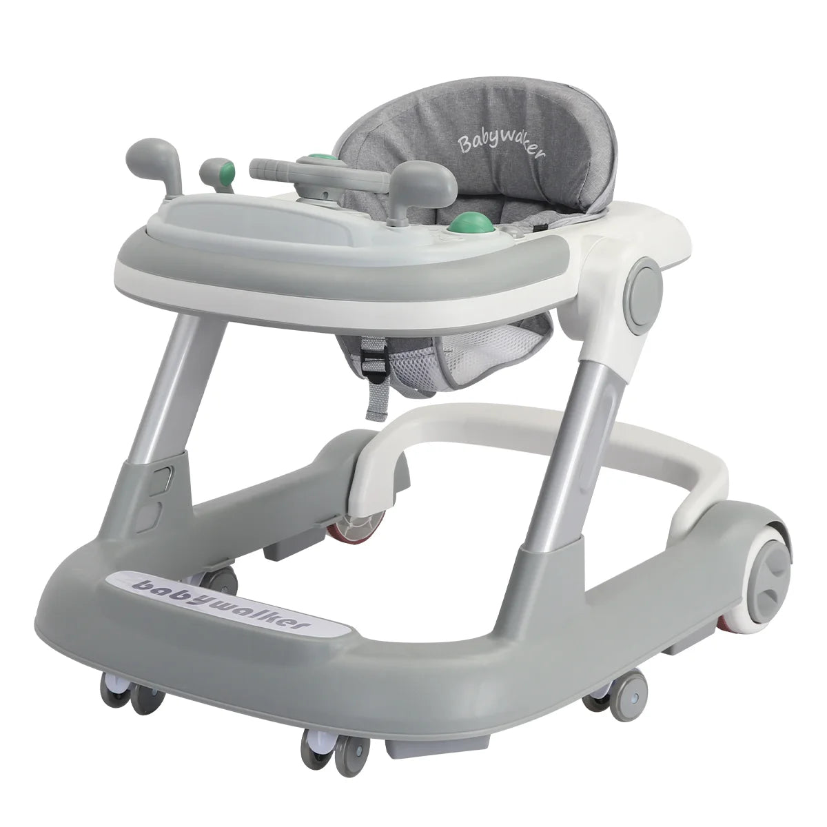 2 in 1 Toddler Walker: Removable Tray, Musical, Foldable, 6-18 Months - Your Precious Package