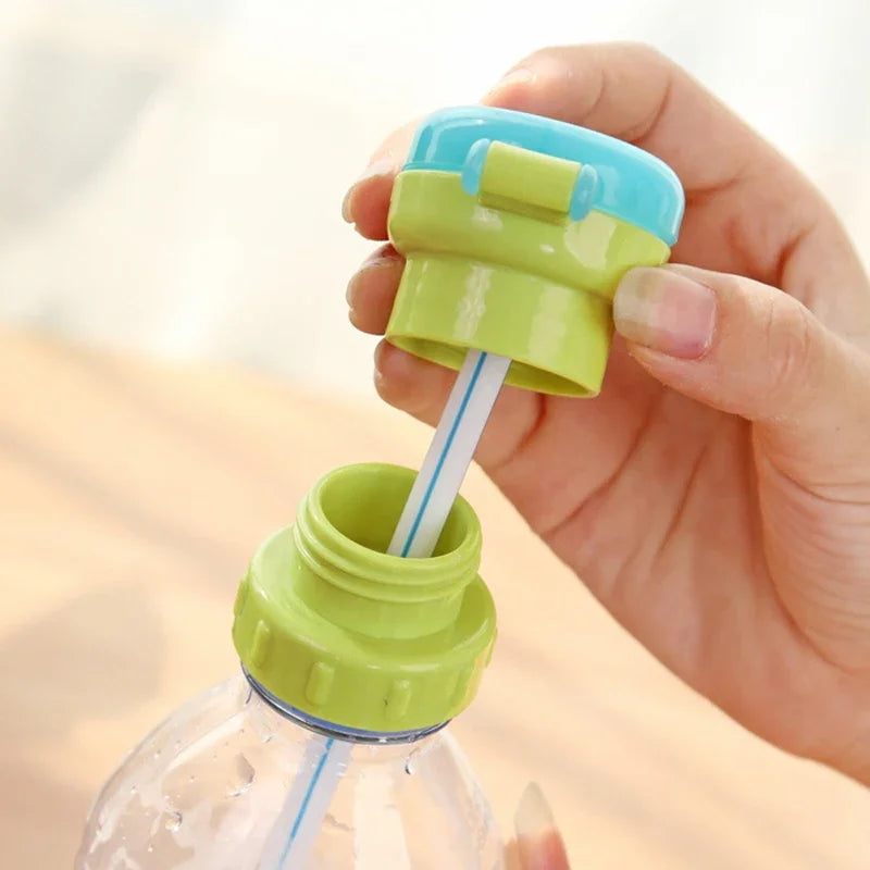 Splash-proof rotary cap for bottles - Your Precious Package