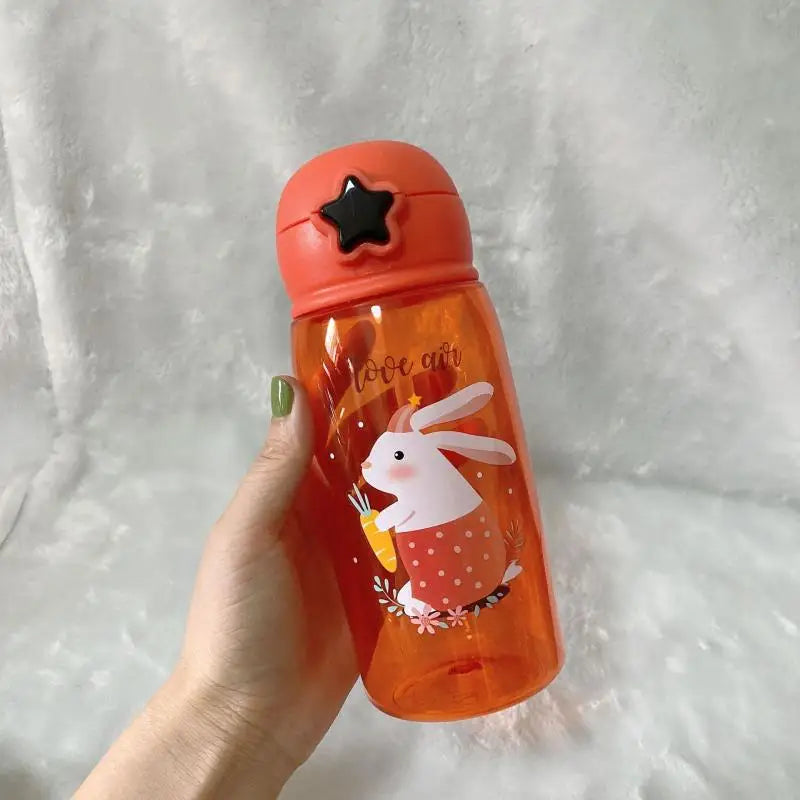 Leakproof Cartoon Kids Straw Sippy Cup 550ml - Your Precious Package