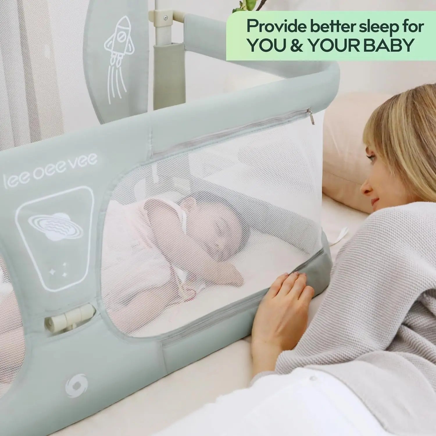 3 In 1 Baby Crib Adaptable To Bed - Your Precious Package