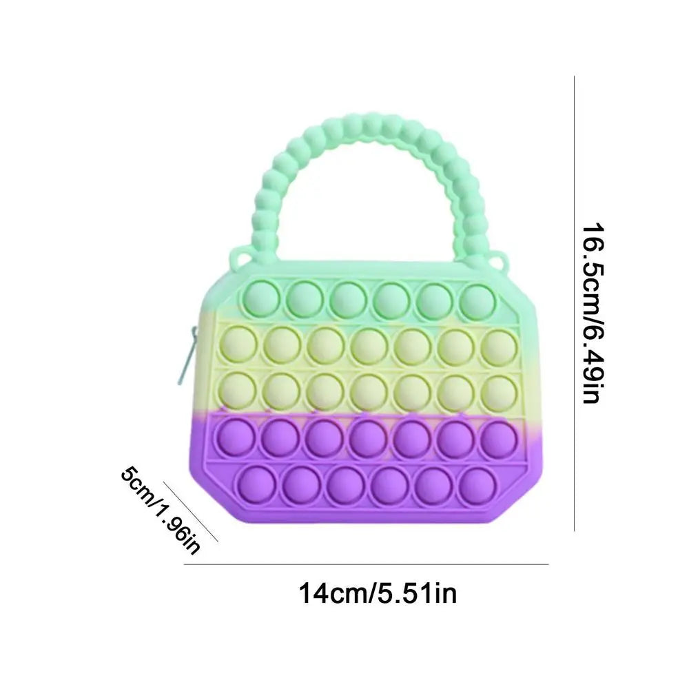 Silicone Push Bubble Bag, Coin Pouch Purse - Your Precious Package