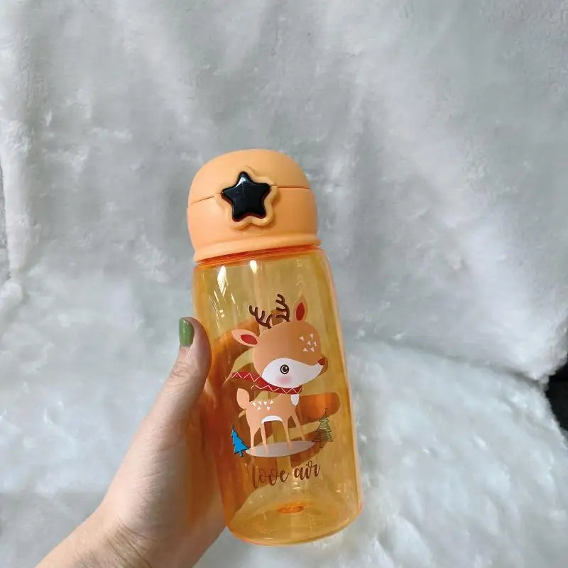 Leakproof Cartoon Kids Straw Sippy Cup 550ml - Your Precious Package