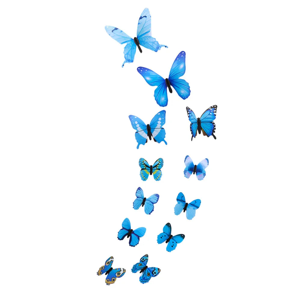 12 Pieces 3D Butterfly Wall Sticker: Glow in Dark - Your Precious Package