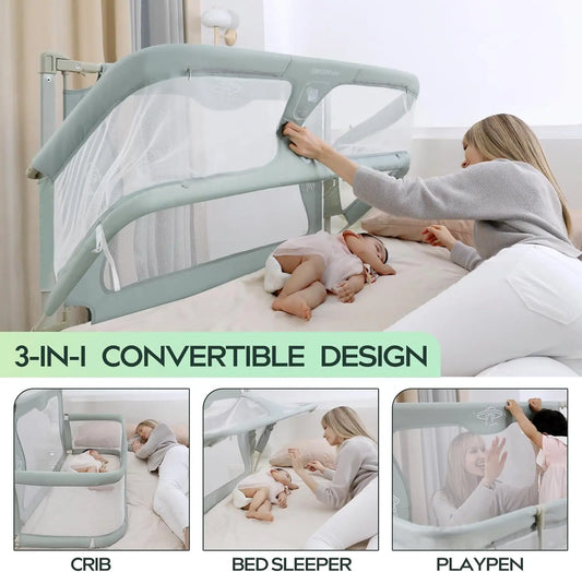 3 In 1 Baby Crib Adaptable To Bed - Your Precious Package