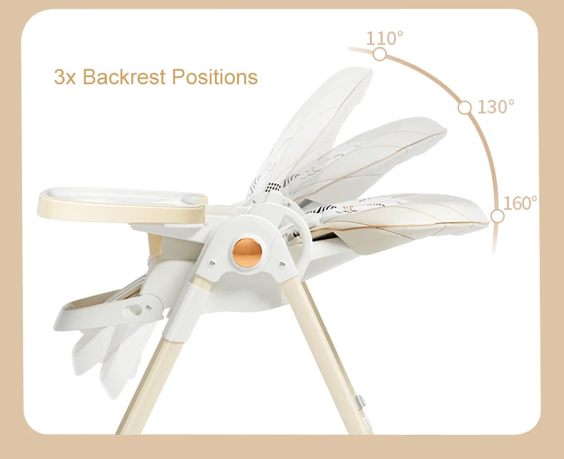 Luxury Baby Height Chair with Removable Seat and Tray (Adjustable Height) - Your Precious Package