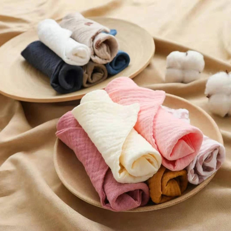 5 Piece Muslin Washcloth Set - Your Precious Package