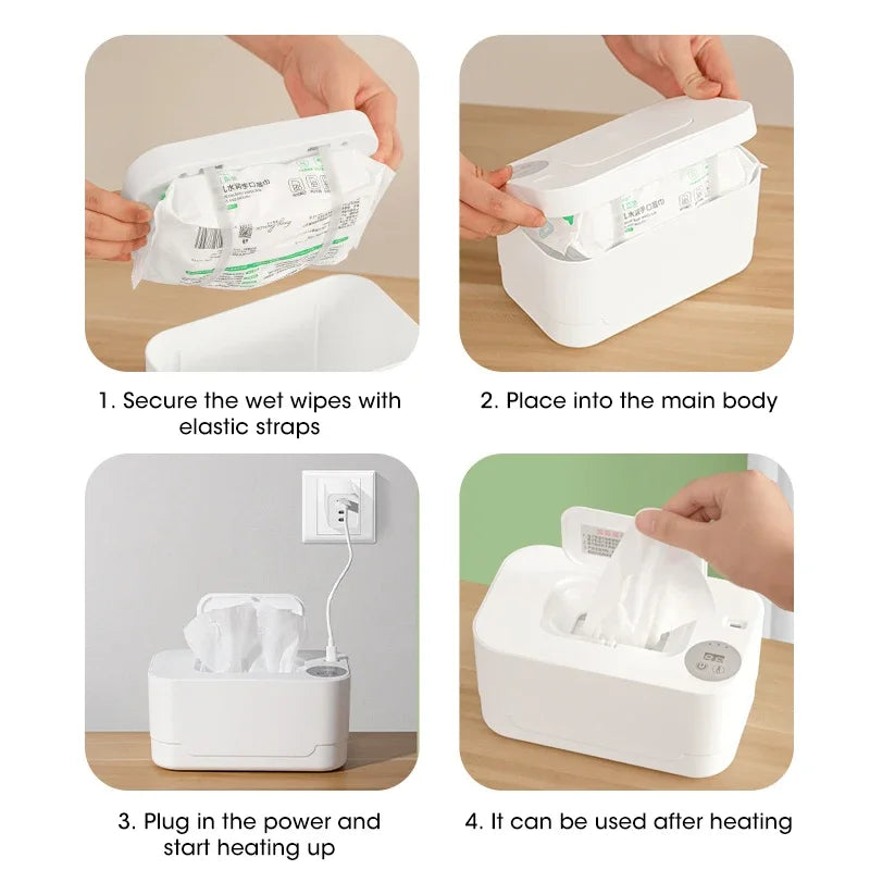 Baby Wipe Warmer, USB Charge - Your Precious Package